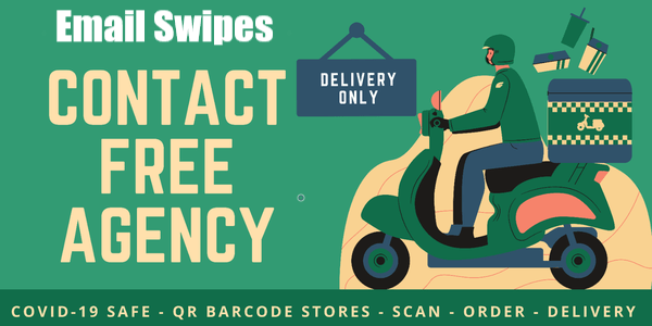 "Contact Free Agency - Contactless Delivery & Business Recovery - Email Swipes"